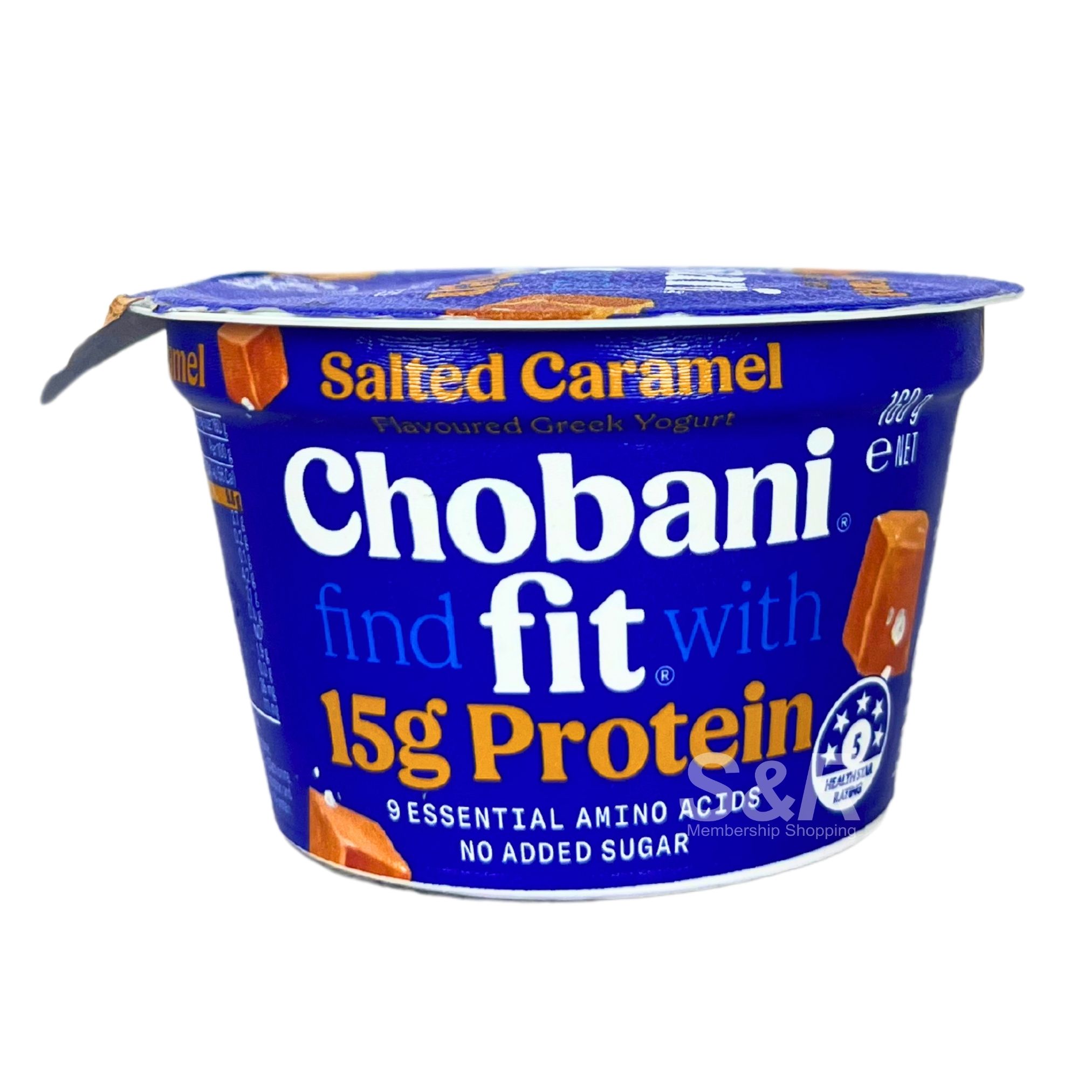 Chobani Fit Salted Caramel Greek Yogurt 160g Chobani Fit Salted Caramel Greek Yogurt 160g